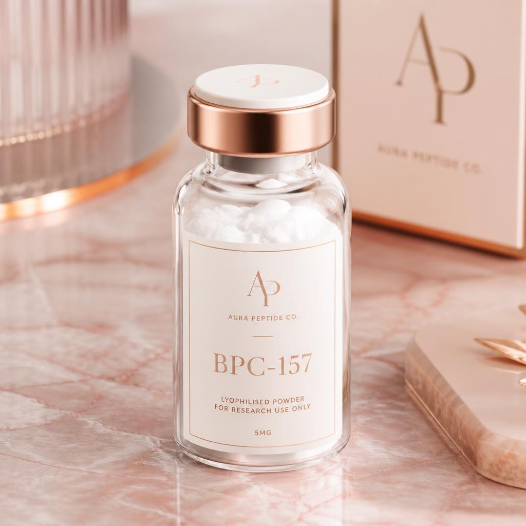BPC-157 research peptide vial