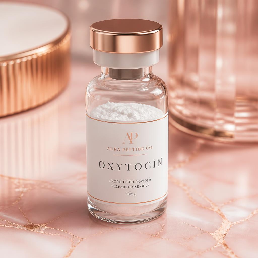 Oxytocin 10mg research peptide vial